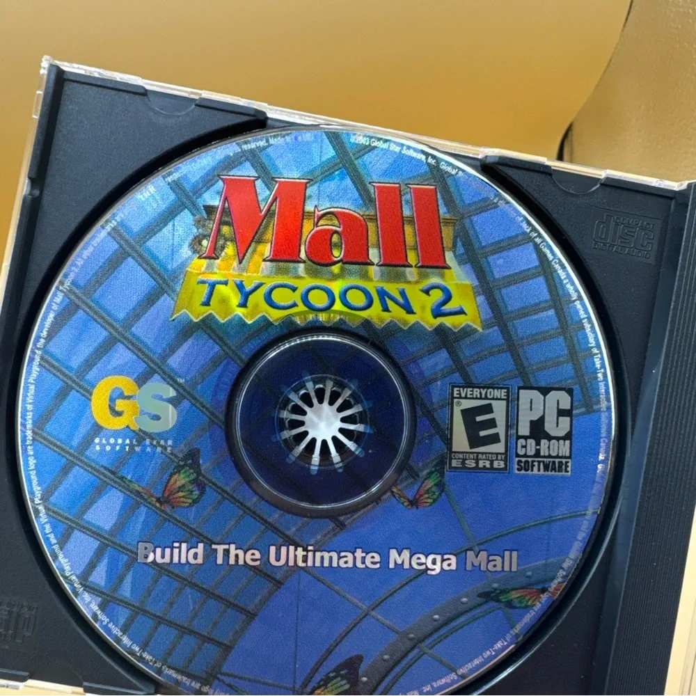 Mall Tycoon 2 (2004, Win PC CD-ROM) Build the Ultimate Mega Mall - TESTED WORKS